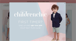 Desktop Screenshot of childrenchic.com